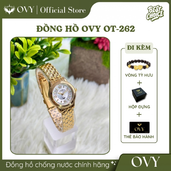 Đồng Hồ Nữ GOLD LUMINOUS OVY OT-262 Đồng Hồ Nữ GOLD LUMINOUS OVY OT-262